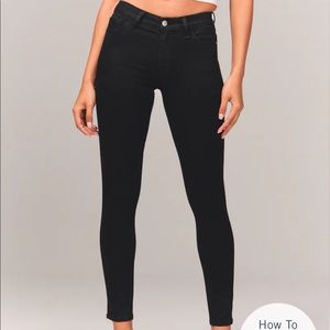 COPY - Size 26 Abercrombie Mid Rise super skinny ankle jeans-